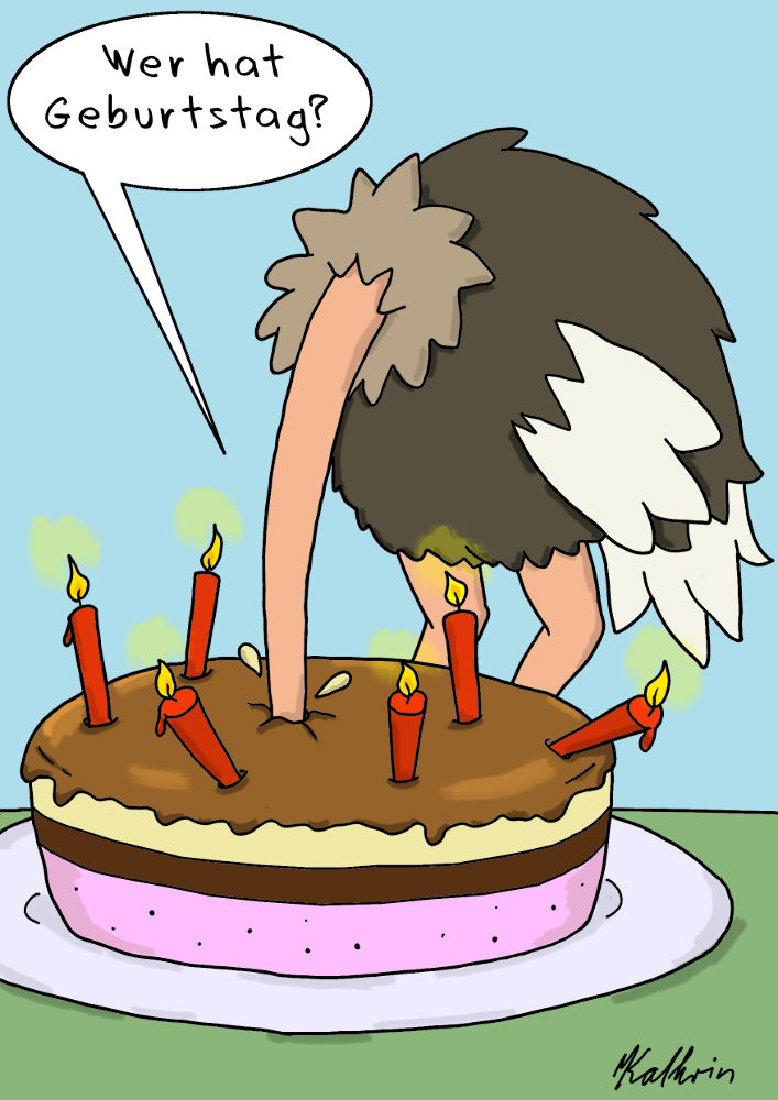 Cartoon: Geburtstag 1