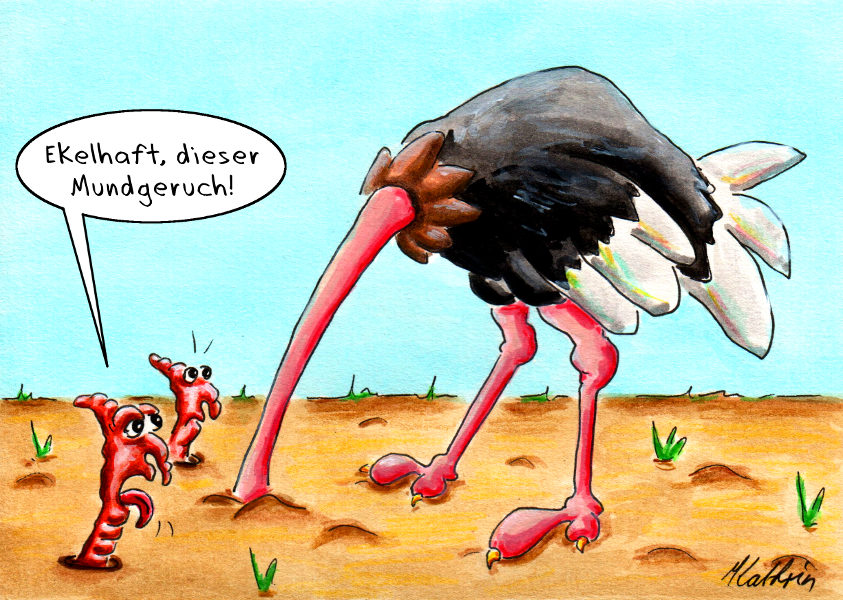 Cartoon: Mundgeruch 1