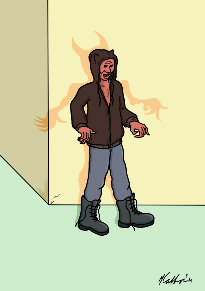 Illustration: Der Dämon 1