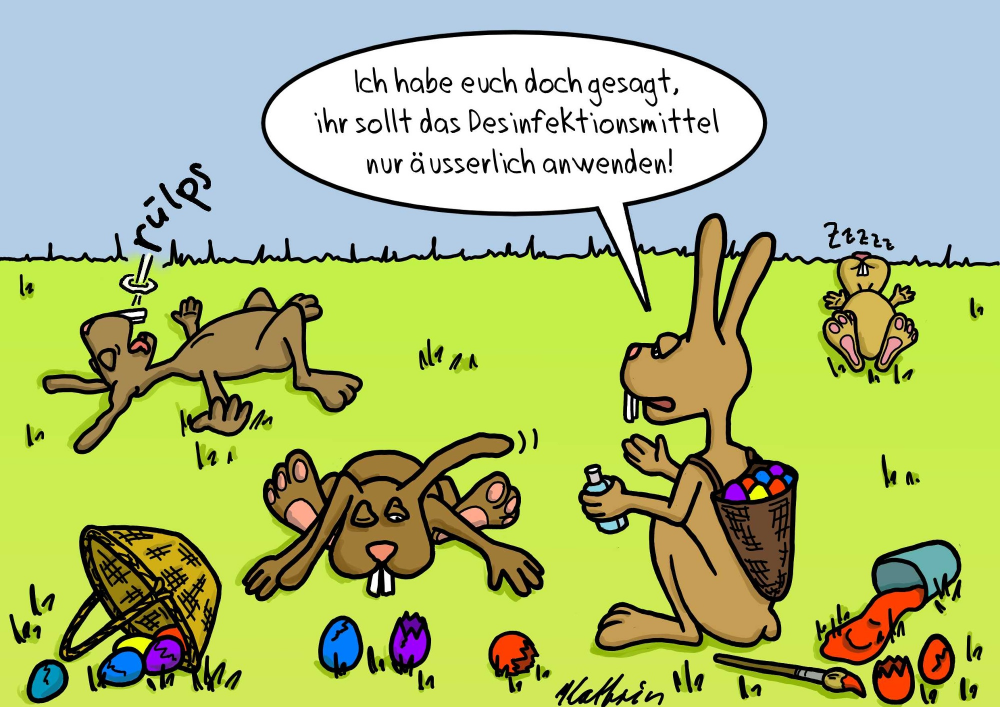Cartoon: Ostern 2020 1