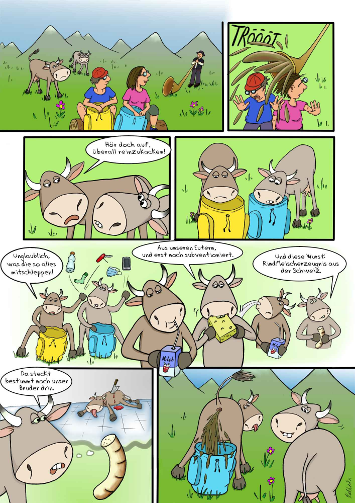 Comic: Schweizer Picknick 1