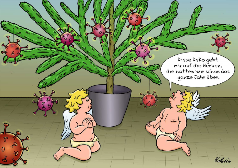 Cartoon: Weihnachten 2020 1