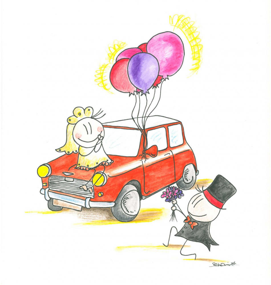 Cartoon: The Wedding 1