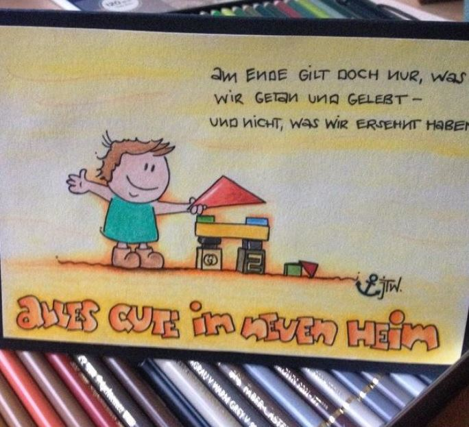Cartoon: Neues Heim 1