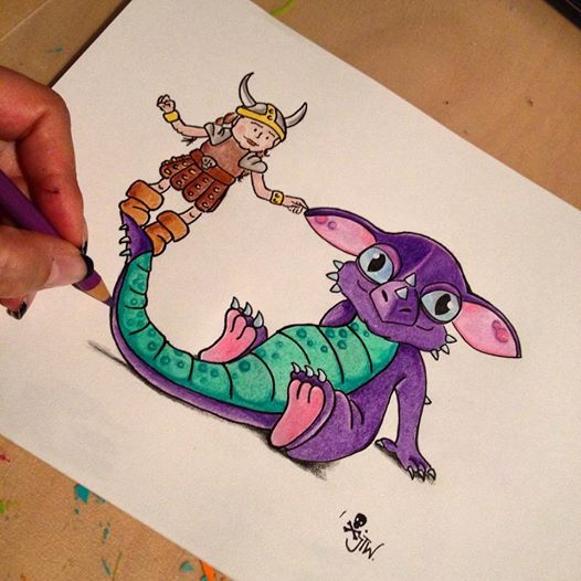 Cartoon: Dragon 1