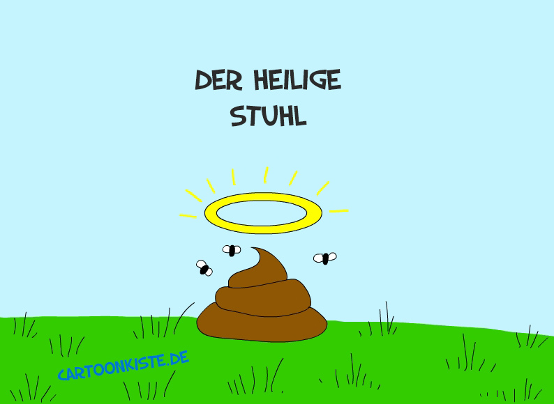 Cartoon: Der heilige Stuhl 1