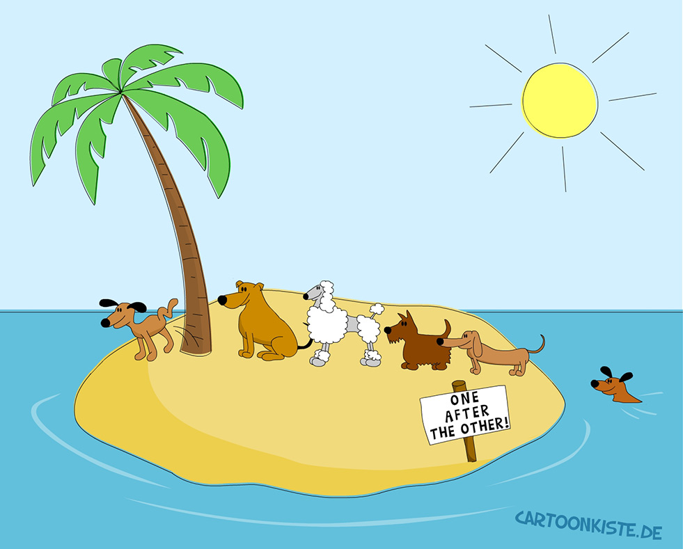 Cartoon: Pinkelpalme 1