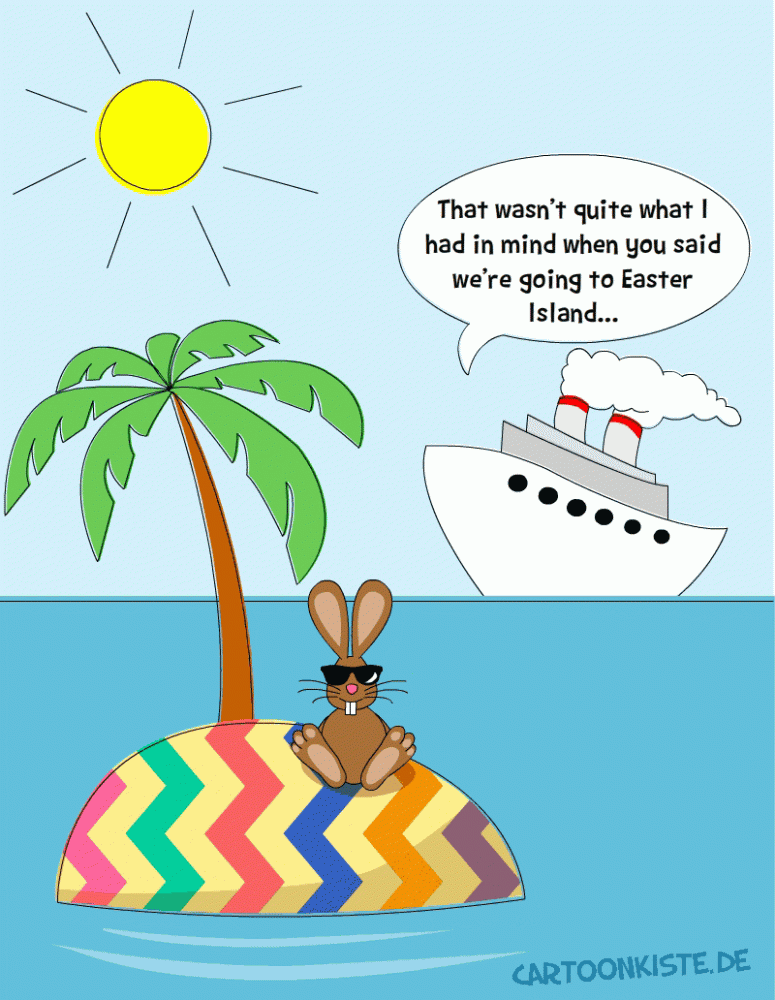 Cartoon: Easter Island 1