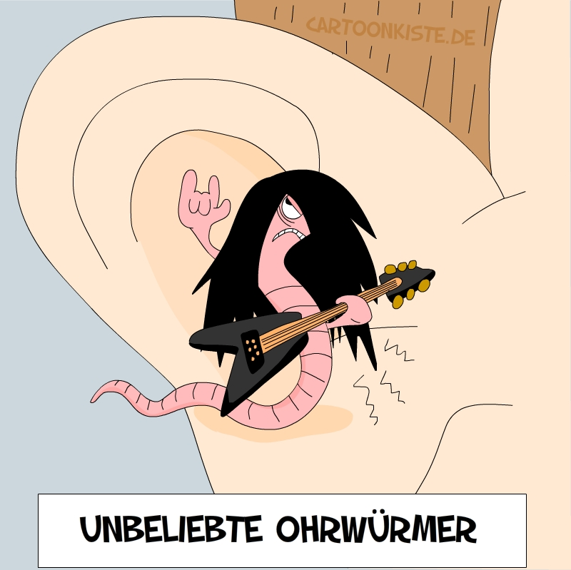 Cartoon: Ohrwurm 1