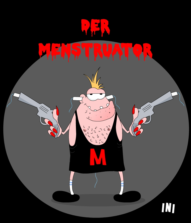 Cartoon: Menstruator 1