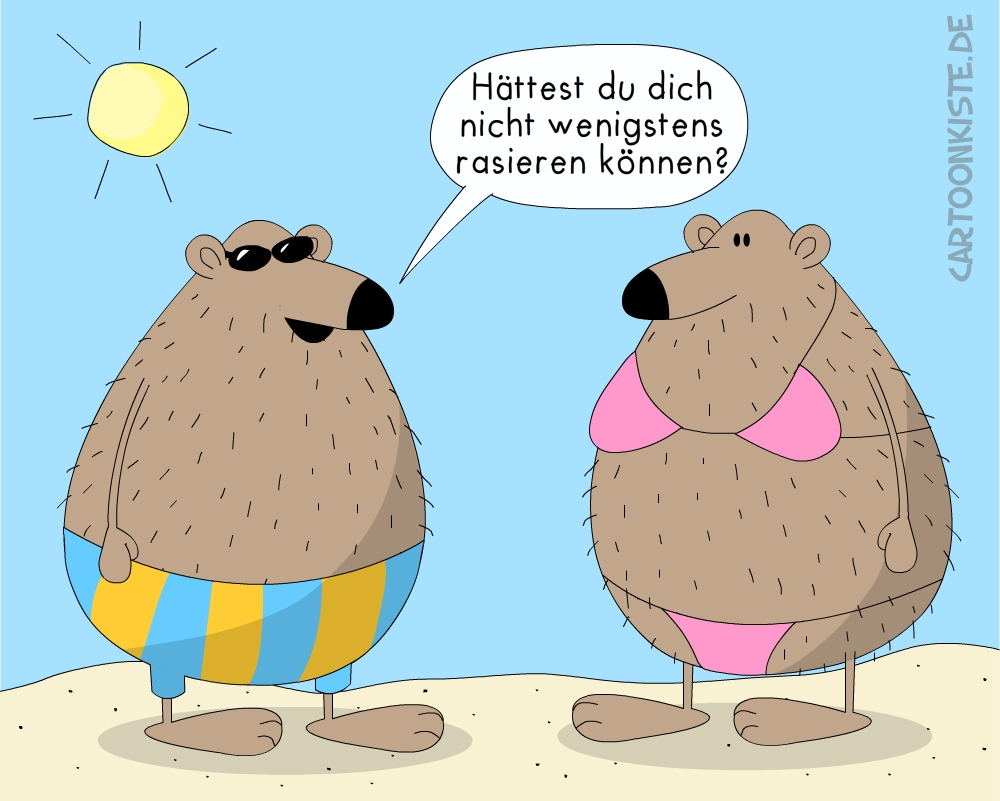 Cartoon: Bikini 1