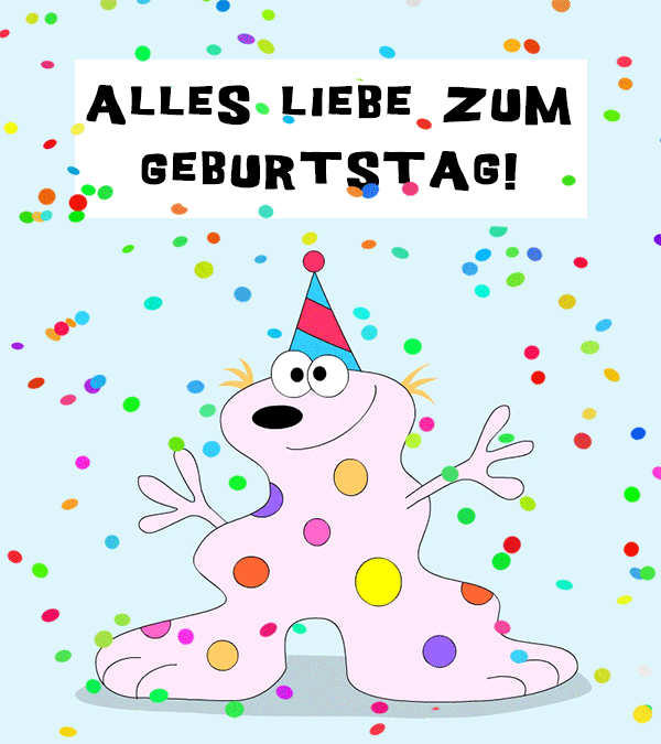 Animation: Konfettimonster 1