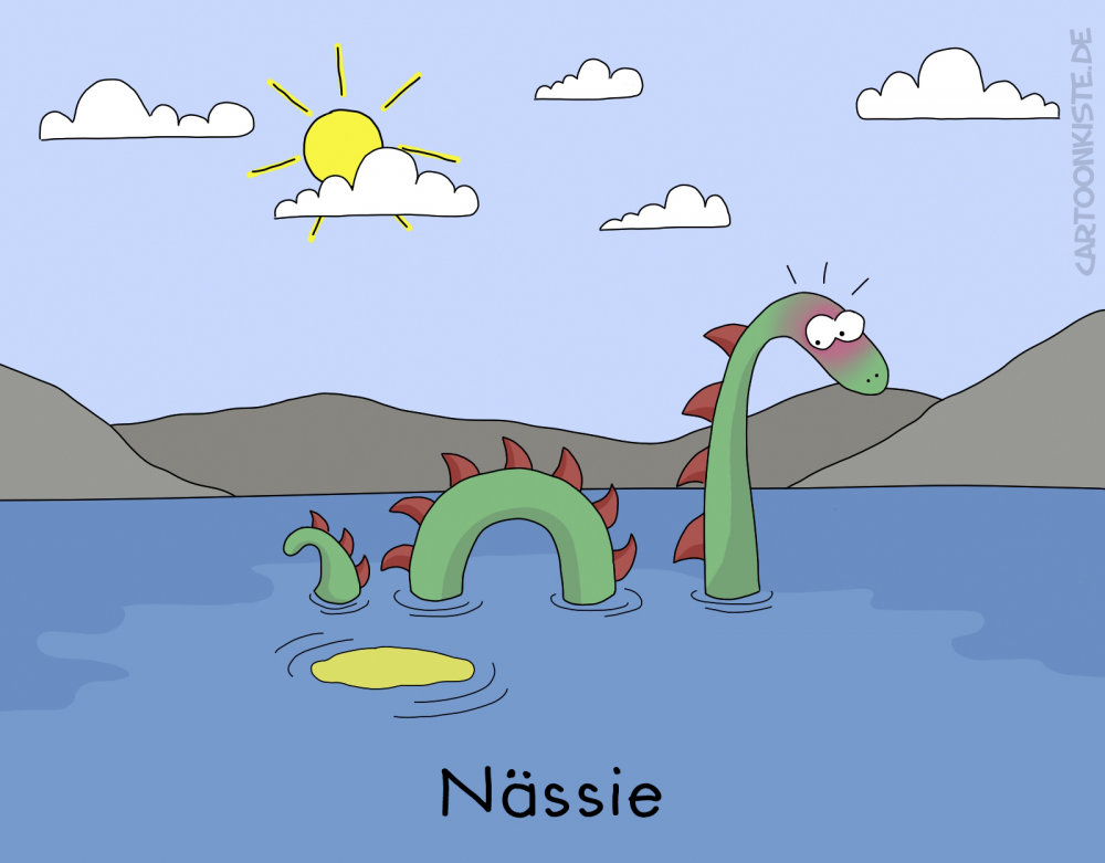 Cartoon: Nässie 1