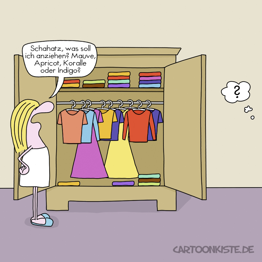 Cartoon: Mauve 1