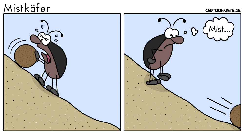 Cartoon: Mist 1