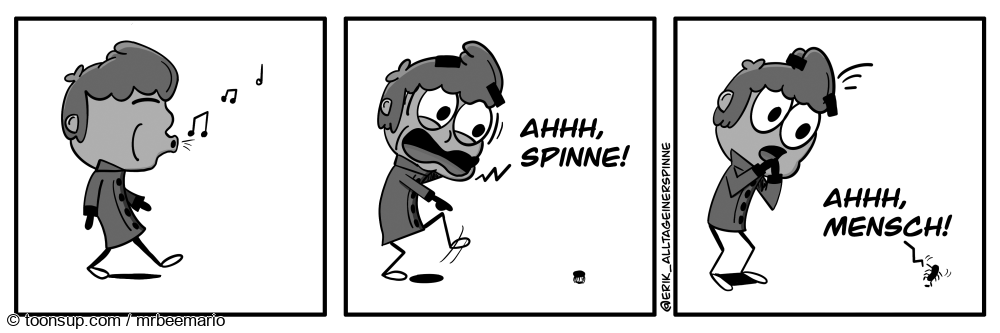 Comic: Erik – Alltag einer Spinne #020 1