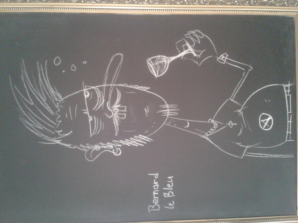 Concept Art / Character Design: Bernard le Bleu 2