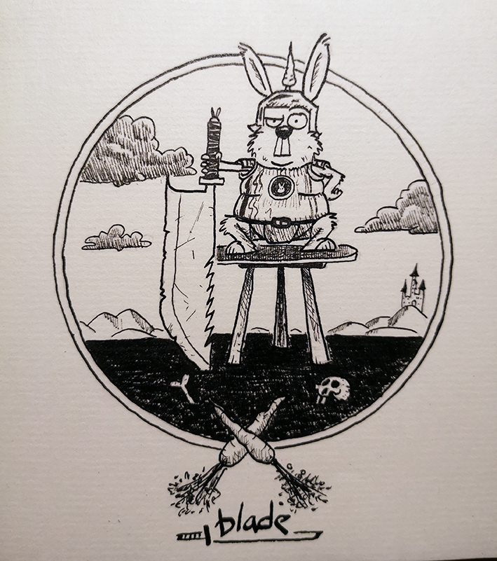 Illustration: Inktober 2020 Tag 5: Lord Schnuffel der 33. 1