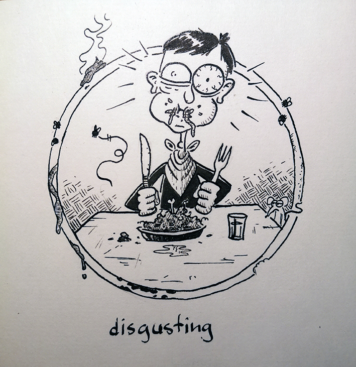 Illustration: Inktober Tag 11: disgusting 1