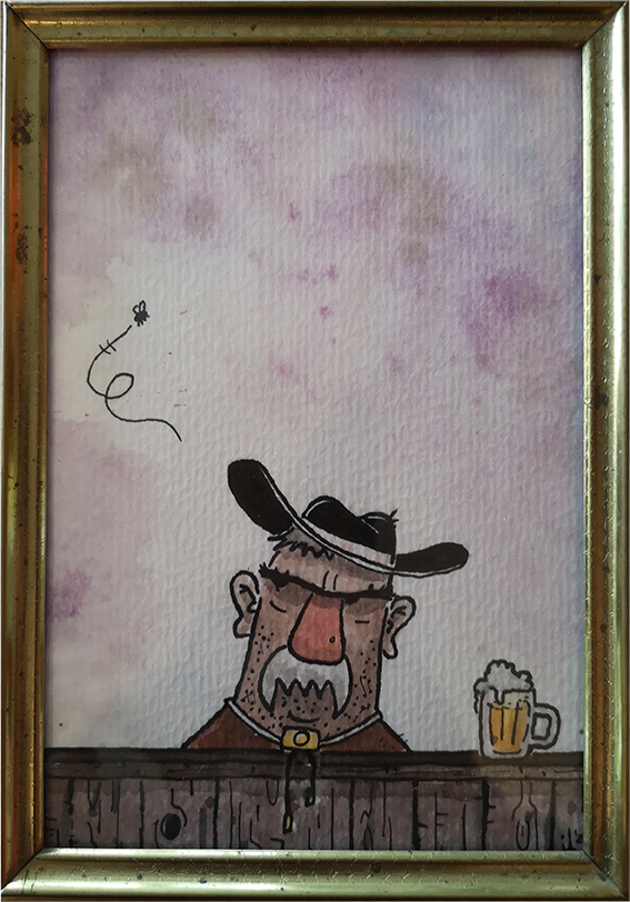 Concept Art / Character Design: Legenden Larry 1
