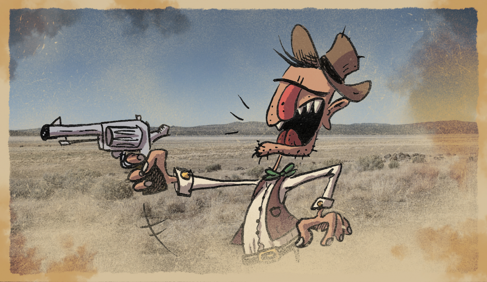 Illustration: Zieh Cowboy 1
