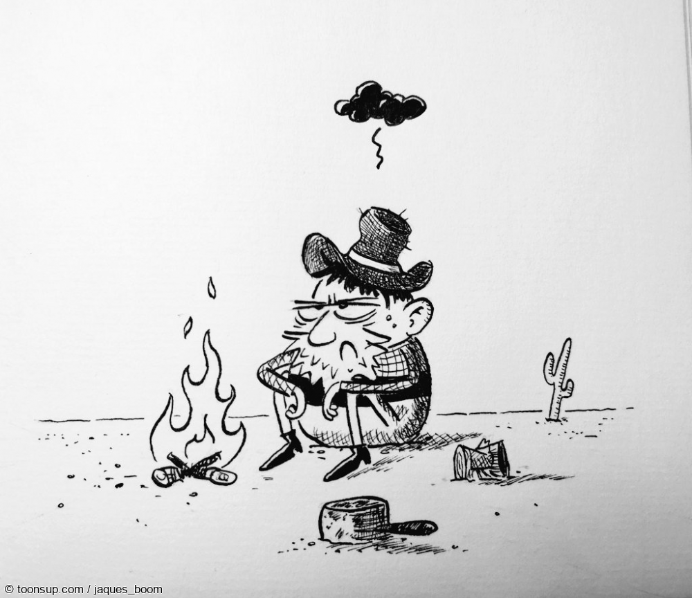 Cartoon: Nichtober #12 & 13 Sauer und Feuer 1