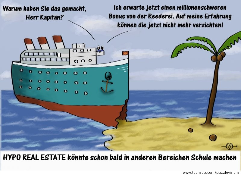 Cartoon: Hypo Real Estate 1