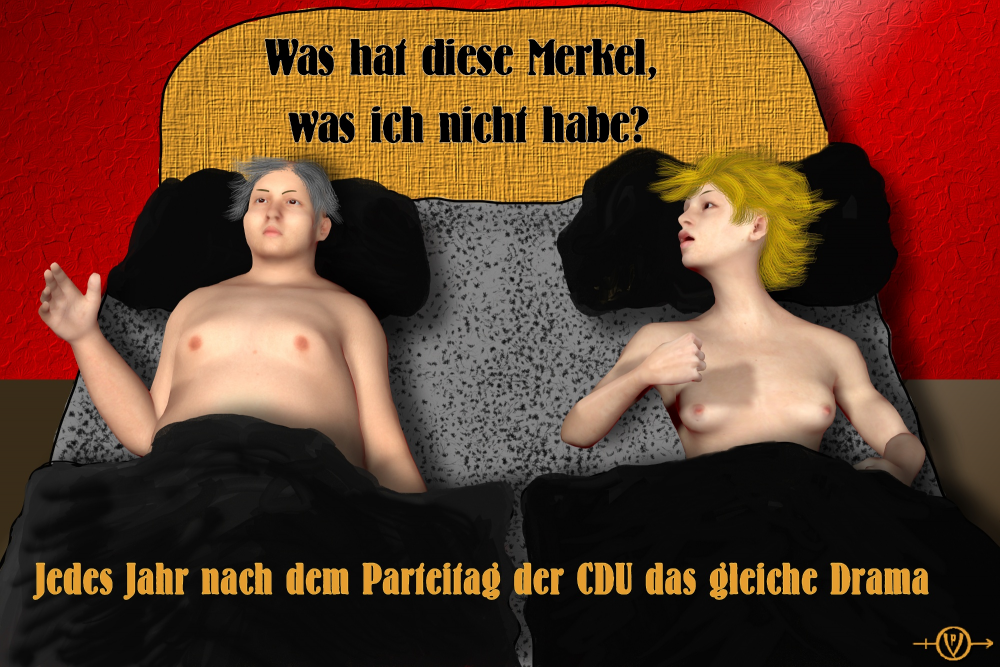 Cartoon: CDU Parteitag 1