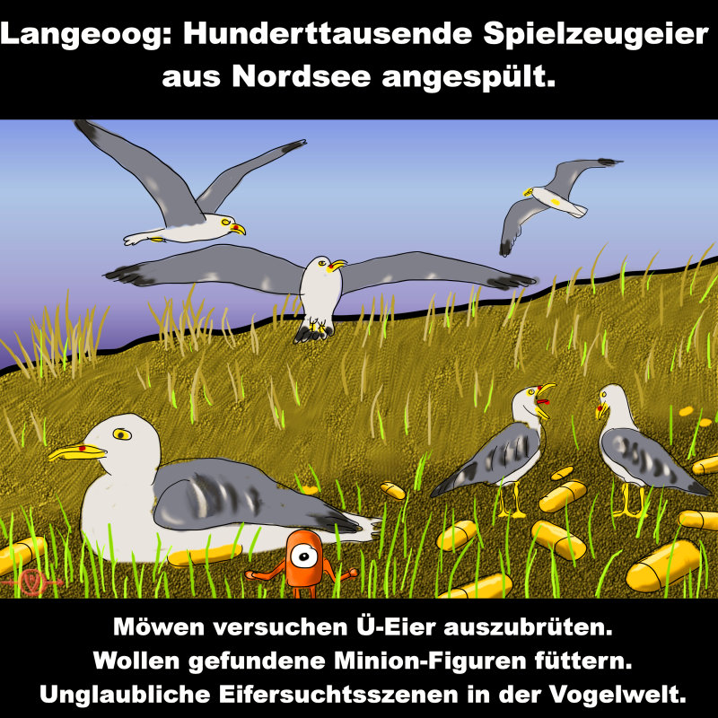 Cartoon: Langeoog 1