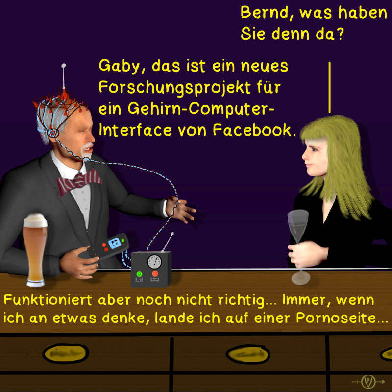 Cartoon: Bargespräche 11 1