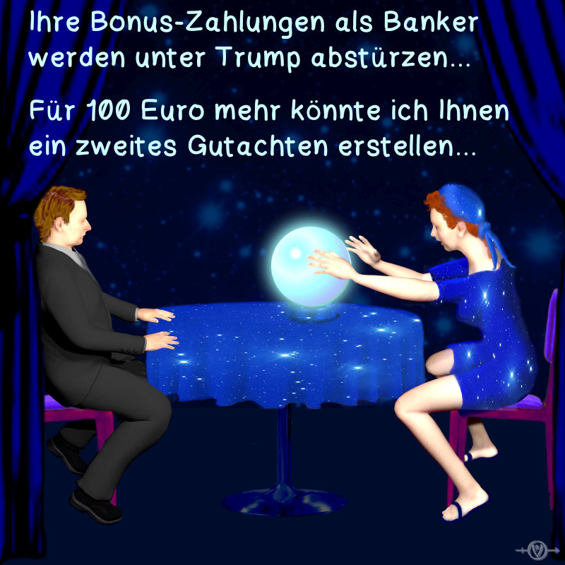 Cartoon: Wahrsager 01 1