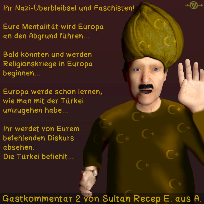 Cartoon: Die Türkei befiehlt... 1