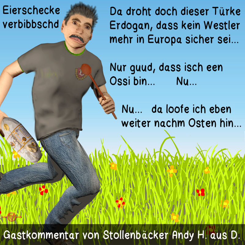 Cartoon: Gastkommentar 1