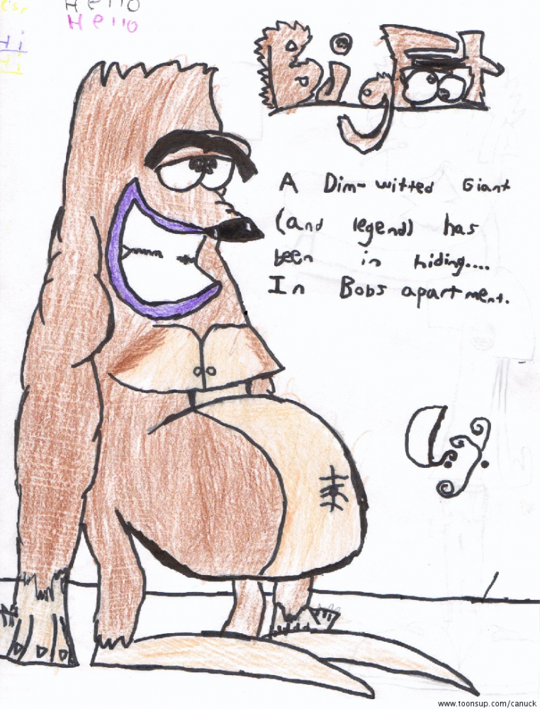 Cartoon: THE LEGEND-BIGFOOT 1