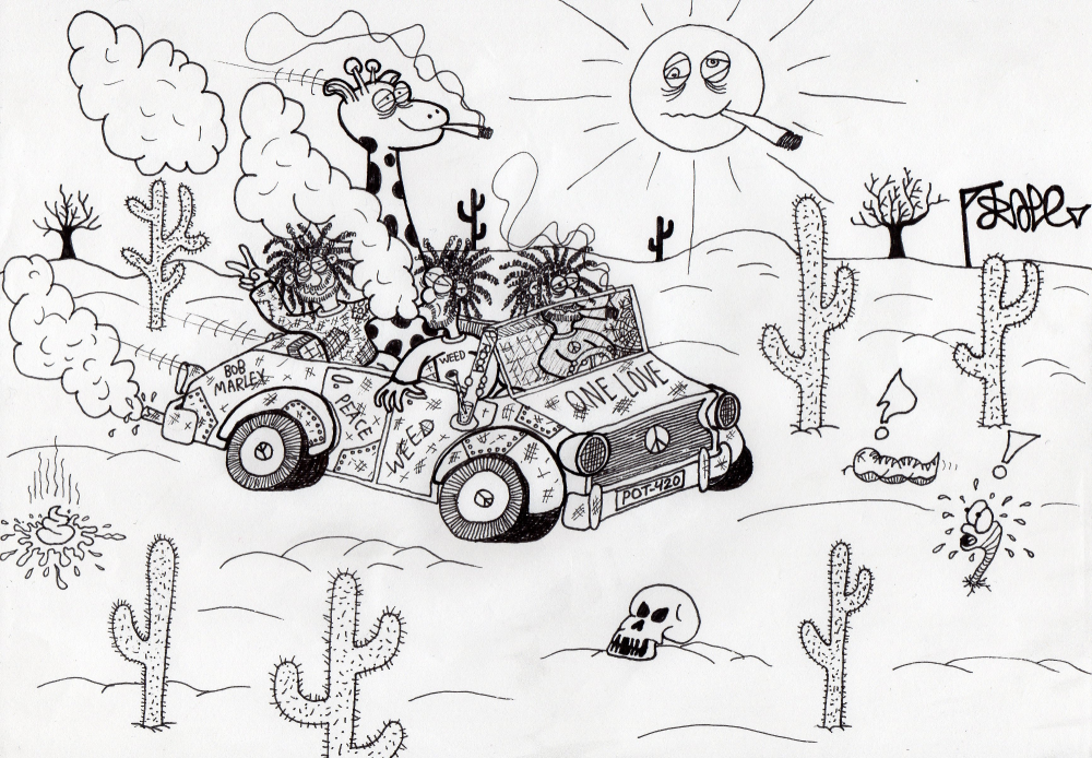 Cartoon: Rastasafari 1