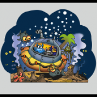 Bonolino unter Wasser