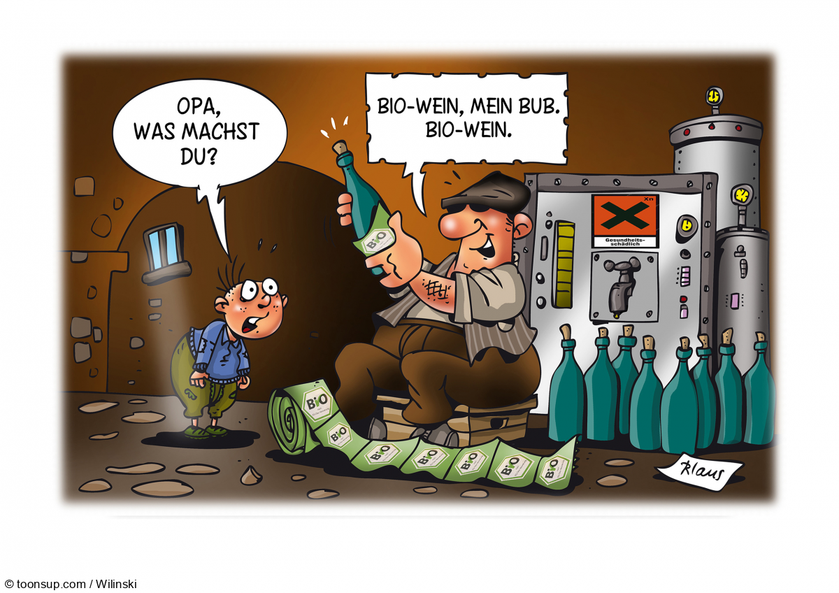 Cartoon: BIOWEIN 1