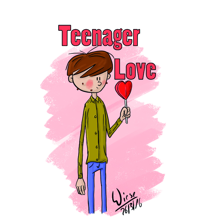 Illustration: Teenage Love 1