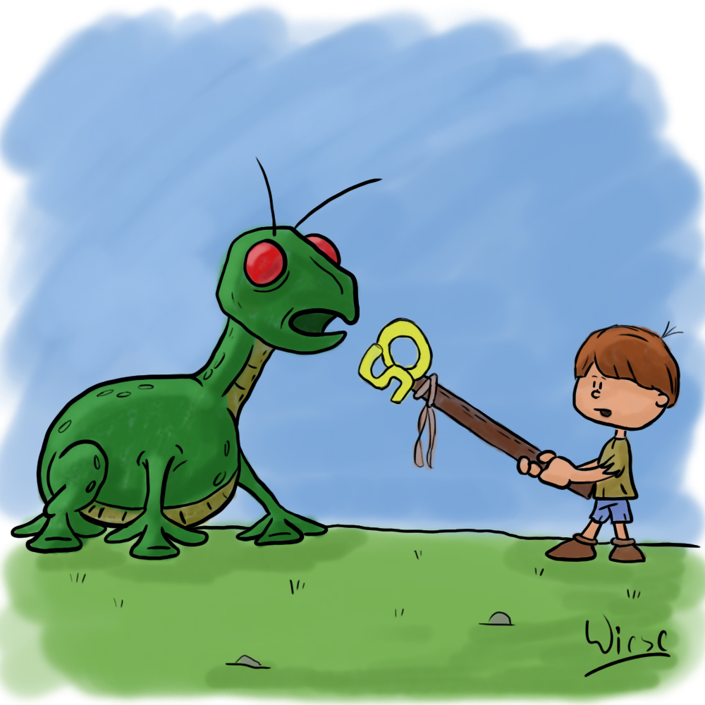 Illustration: Sonntagsmonster 1