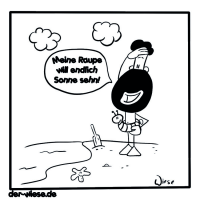 Meine Raupe