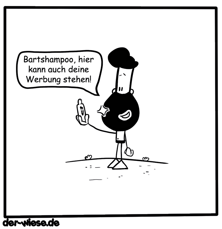 Illustration: Bart-Werbung 1