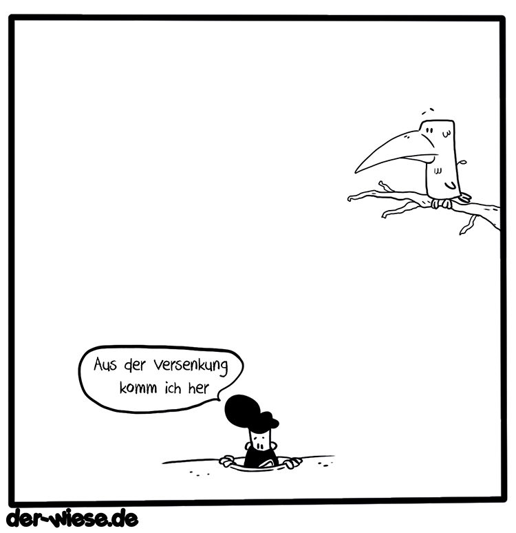 Illustration: Aus der Versenkung 1