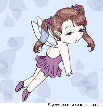 Illustration: Eine kleine Fee 1