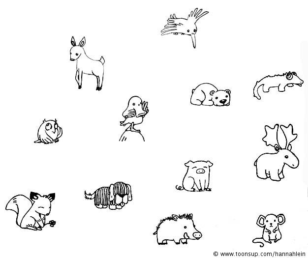 Illustration: Tierchen 1