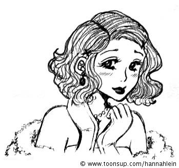 Illustration: Elegant aber Schüchtern 1