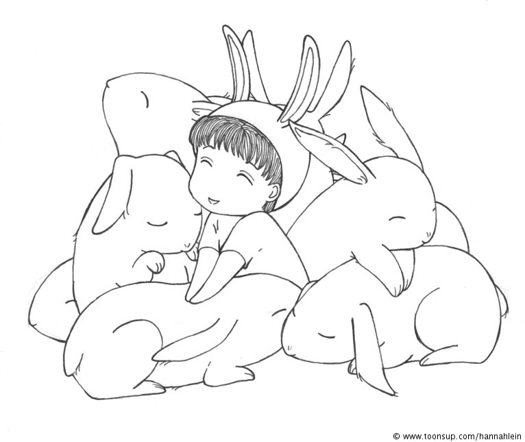 Illustration: Bunch of Bunnies 1