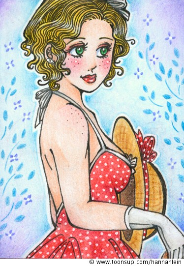 Illustration: Nr. 011 - Intense Red - Decent Blue 1