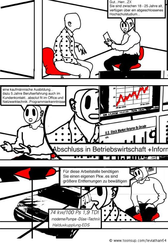 Comic: der perfekte arbeitmehmer 1