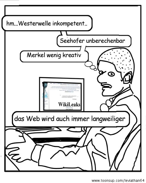 Karrikatur: Skandal in Deutschland !! 1