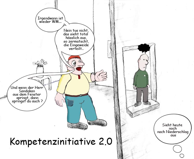 Cartoon: Kompetenzinitiative 1